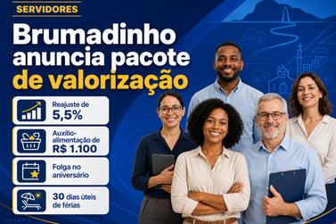 Prefeitura anuncia pacote de valoriza&ccedil;&atilde;o para servidores em Brumadinho