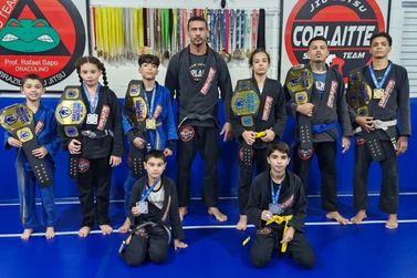 Equipe de Jiu-Jitsu de Brumadinho conquista bons resultados no Open Sarzedo de Jiu-Jitsu