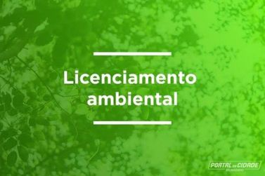 Requerimento de licen&ccedil;a ambiental em Brumadinho