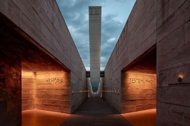 Memorial Brumadinho recebe novo reconhecimento internacional pelo projeto de ilumina&ccedil;&atilde;o