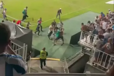 Brusque FC perde seis mandos de campo por confusão na Arena Joinville