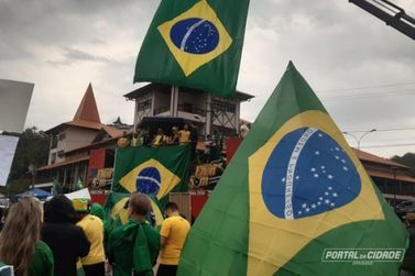 Brusque terá manifestação contra STF e governo federal neste domingo