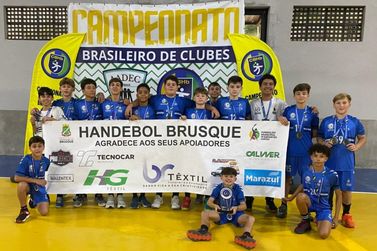 Brusque &eacute; vice-campe&atilde;o brasileiro Sub-13 de handebol