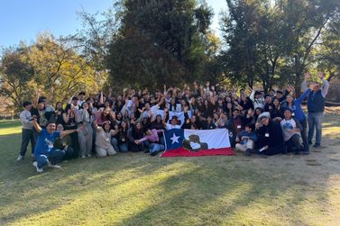 Estudantes de Brusque participam de interc&acirc;mbio cultural no Chile