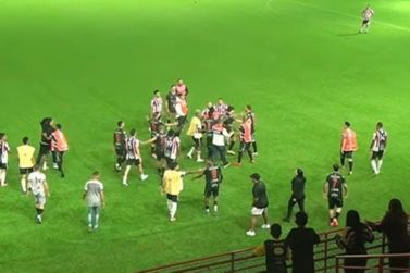 FME elimina equipes envolvidas em briga generalizada no futebol amador de Brusque