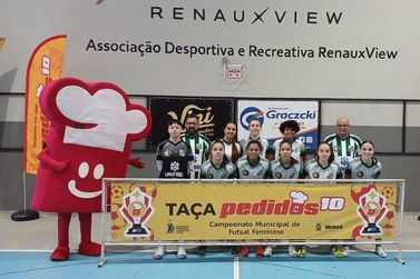 Rodada do Futsal Feminino de Brusque tem 21 gols e goleada de 8 a 0