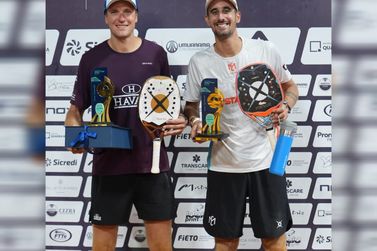 Brusquense Andr&eacute; Baran conquista torneio internacional de beach tennis