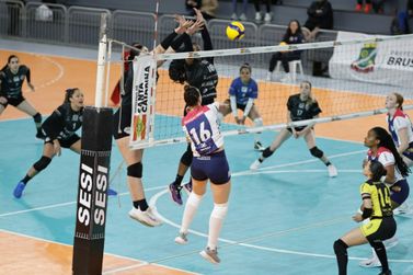 Brusque V&ocirc;lei encara sequ&ecirc;ncia de tr&ecirc;s partidas em quatro dias