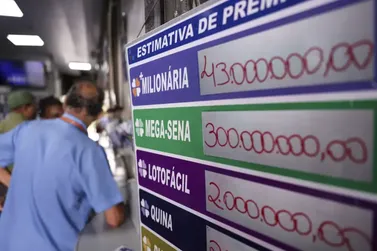 Mega-sena acumula para R$ 45 milh&otilde;es; confira os n&uacute;meros sorteados neste domingo (16)