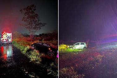 Bezerro invade BR-470 e causa acidente com tr&ecirc;s ve&iacute;culos em Ilhota