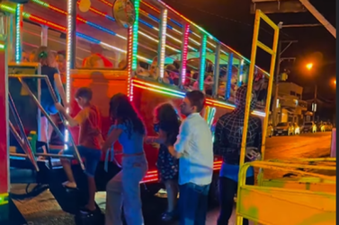 Trenzinho Pankad&atilde;o leva lazer gratuito a crian&ccedil;as e fam&iacute;lias em Buritama