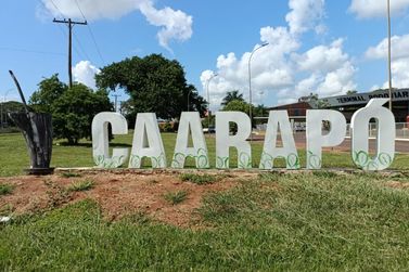 Monumento com Cuia de Tereré volta a embelezar entrada de Caarapó na BR-163