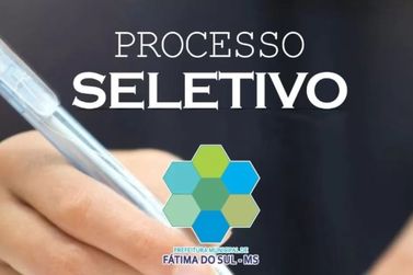 Processo seletivo para contratação temporária de professores em Fátima Do Sul