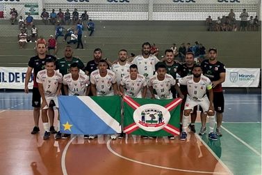 Equipe de Caarapó estreia com derrota na Taça Brasil de Futsal