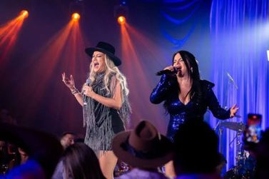 Prefeita eleita fará show gratuito com Patrícia & Adriana