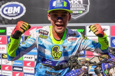 Piloto de Sete Quedas conquista vit&oacute;ria em etapa nacional de motocross
