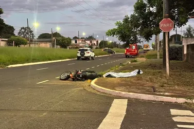 Batida entre carro e motocicleta mata rapaz de 27 anos em MS
