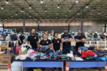 Pol&iacute;cia Civil  de MS arrecada mais de 7 mil pe&ccedil;as na campanha &ldquo;Seu Abra&ccedil;o Aquece&rdquo;