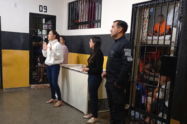 Internos do pres&iacute;dio de Caarap&oacute; participam de palestra sobre doen&ccedil;as transmiss&iacute;veis 