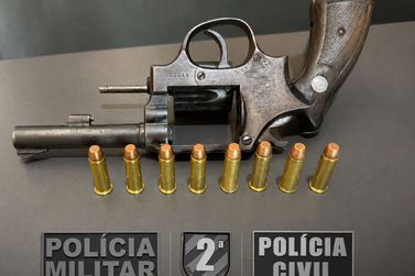 Pol&iacute;cias Civil e Militar apreendem adolescente por homic&iacute;dio e localizam arma em Caarap&oacute;