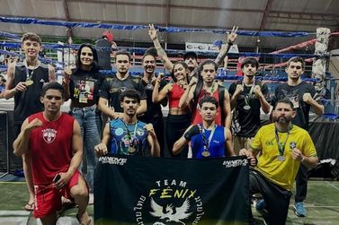 Caarapoenses conquistam t&iacute;tulos e vagas para a Copa Brasil de Kickboxing