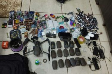 Drone com equipamentos que abasteceriam a PED &eacute; interceptado 