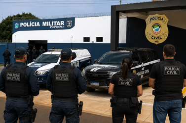For&ccedil;as de Seguran&ccedil;a refor&ccedil;am a&ccedil;&otilde;es em Caarap&oacute; e pedem tranquilidade &agrave; popula&ccedil;&atilde;o