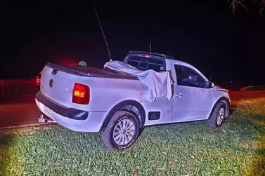 Homem morre atropelado e corpo vai parar na carroceria de Saveiro em Itapor&atilde;