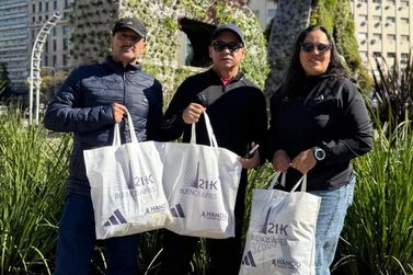 Atletas de Caarap&oacute; representam a cidade na Meia Maratona de Buenos Aires