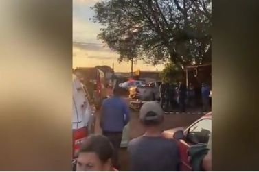 Homem morre no hospital de Sidrol&acirc;ndia ap&oacute;s ser baleado em frente a borracharia