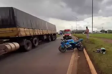 Empres&aacute;rio morre ao perder controle de motocicleta em trevo da BR-163