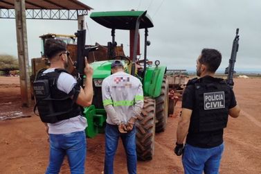 Homem que amea&ccedil;ou mulher de morte dizendo para 'cavar a pr&oacute;pria cova' &eacute; preso em fazenda