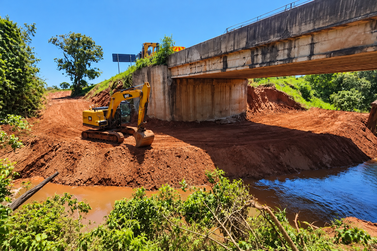 Obras come&ccedil;am em duas pontes com risco de desabamento na MS-040