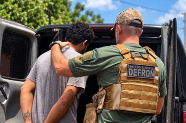 Procurado pela justi&ccedil;a de S&atilde;o Paulo &eacute; preso em Maracaju por uma equipe da Defron