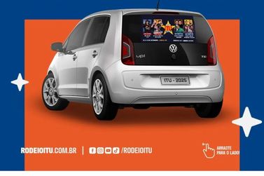Rodeio de Itu distribui ingressos em troca de adesivo no carro