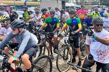 Passeio Ciclístico Sest/Senat acontece com apoio da Prefeitura de Campos 