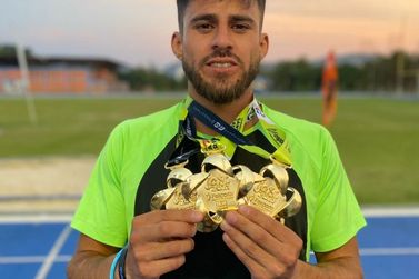 Daniel Silva quebra recorde no atletismo e é o cara do JASC 2021