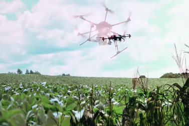 Show Tecnológico Copercampos traz a inovação da pulverização com drone