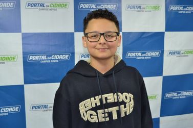 Estudante camponovense é premiado nas Olimpíadas Jovens Gênios