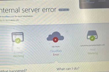 Instabilidade global afeta acesso a plataformas e servi&ccedil;os digitais nesta ter&ccedil;a