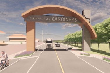 Canoinhas ter&aacute; dois novos portais tur&iacute;sticos com investimento de R$ 972 mil