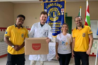 Sorrisos saud&aacute;veis e um futuro brilhando para crian&ccedil;as de Canoinhas