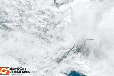 Chuva atinge SC e Planalto Norte segue com risco de temporais isolados