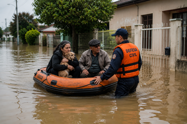 Defesa Civil de Canoinhas abre cadastro para volunt&aacute;rios