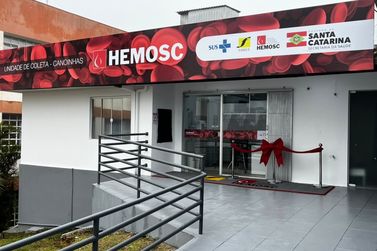 Estado reabre unidade do Hemosc em Canoinhas