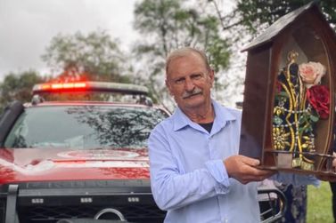 H&aacute; 32 anos, Renato Figura transforma promessa em alegria em Canoinhas