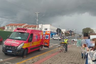 Simulado de inc&ecirc;ndio na UPA de Mafra testa resgate de v&iacute;tima em meio &agrave; fuma&ccedil;a