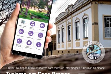 Prefeitura disponibiliza aplicativo com informações turísticas de Casa Branca
