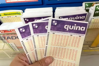 Aposta da região fatura R$ 11 mil na Quina