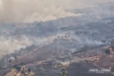 Tamba&uacute; e &Aacute;guas da Prata est&atilde;o em alerta m&aacute;ximo para inc&ecirc;ndios
